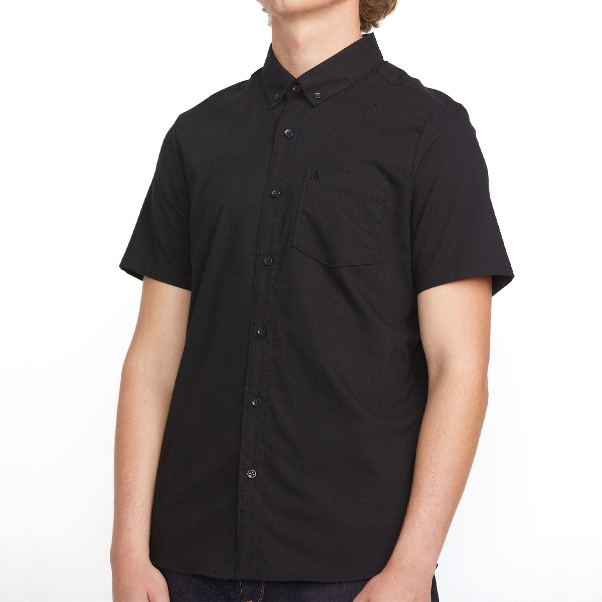 Volcom Everett Oxford Shirt - New Black 2025 image 3