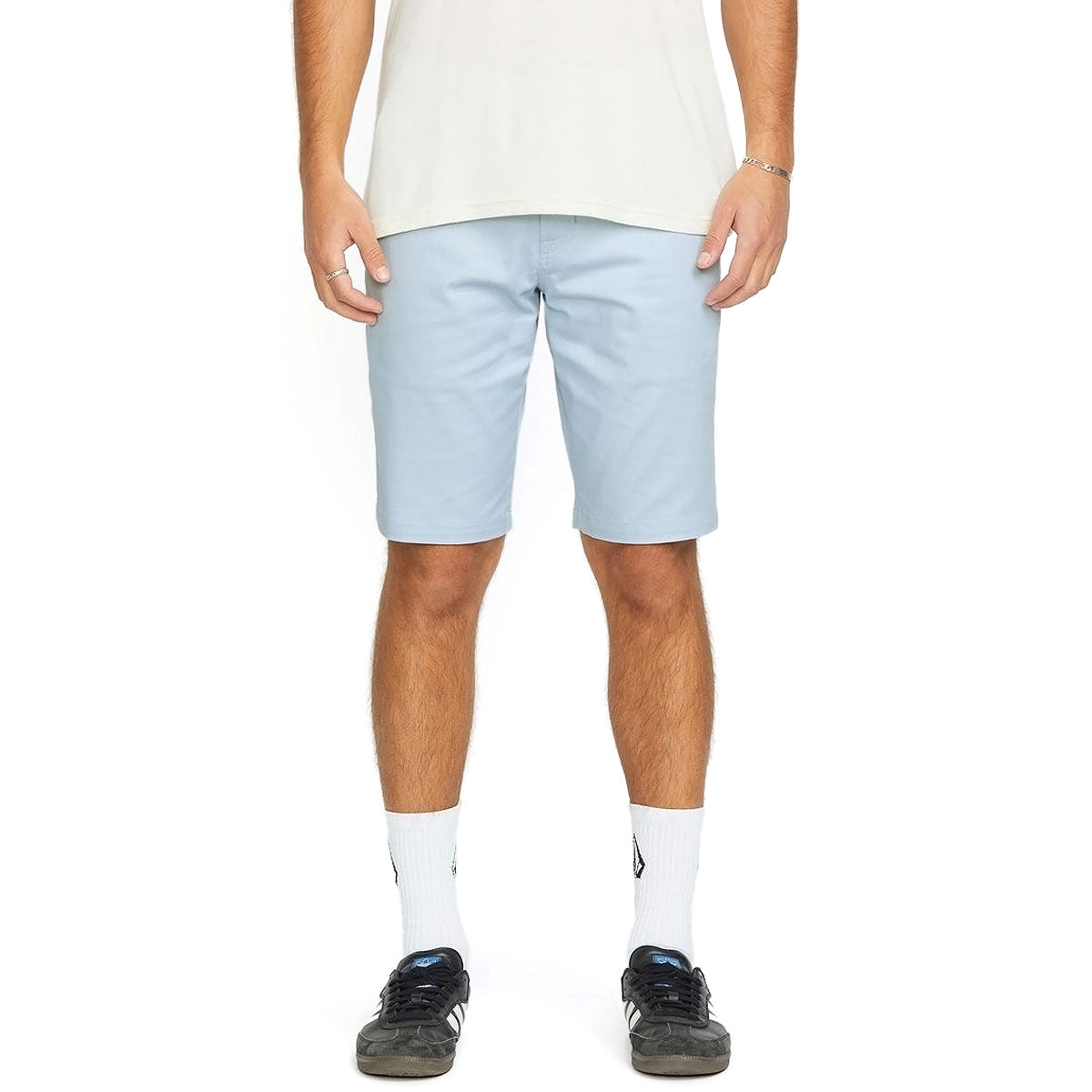 Volcom Frickin Modern Stretch 21 Shorts - Carolina Blue image 3