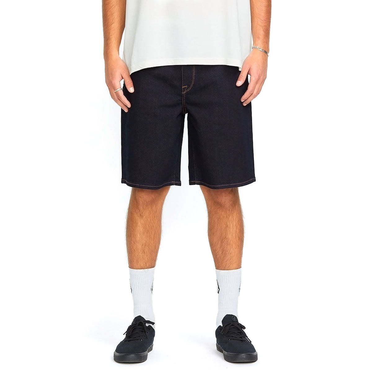 Volcom Billow Denim Shorts - Rinse image 2