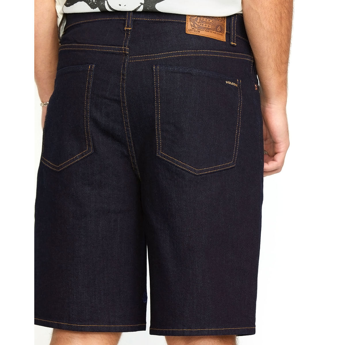 Volcom Billow Denim Shorts - Rinse image 4