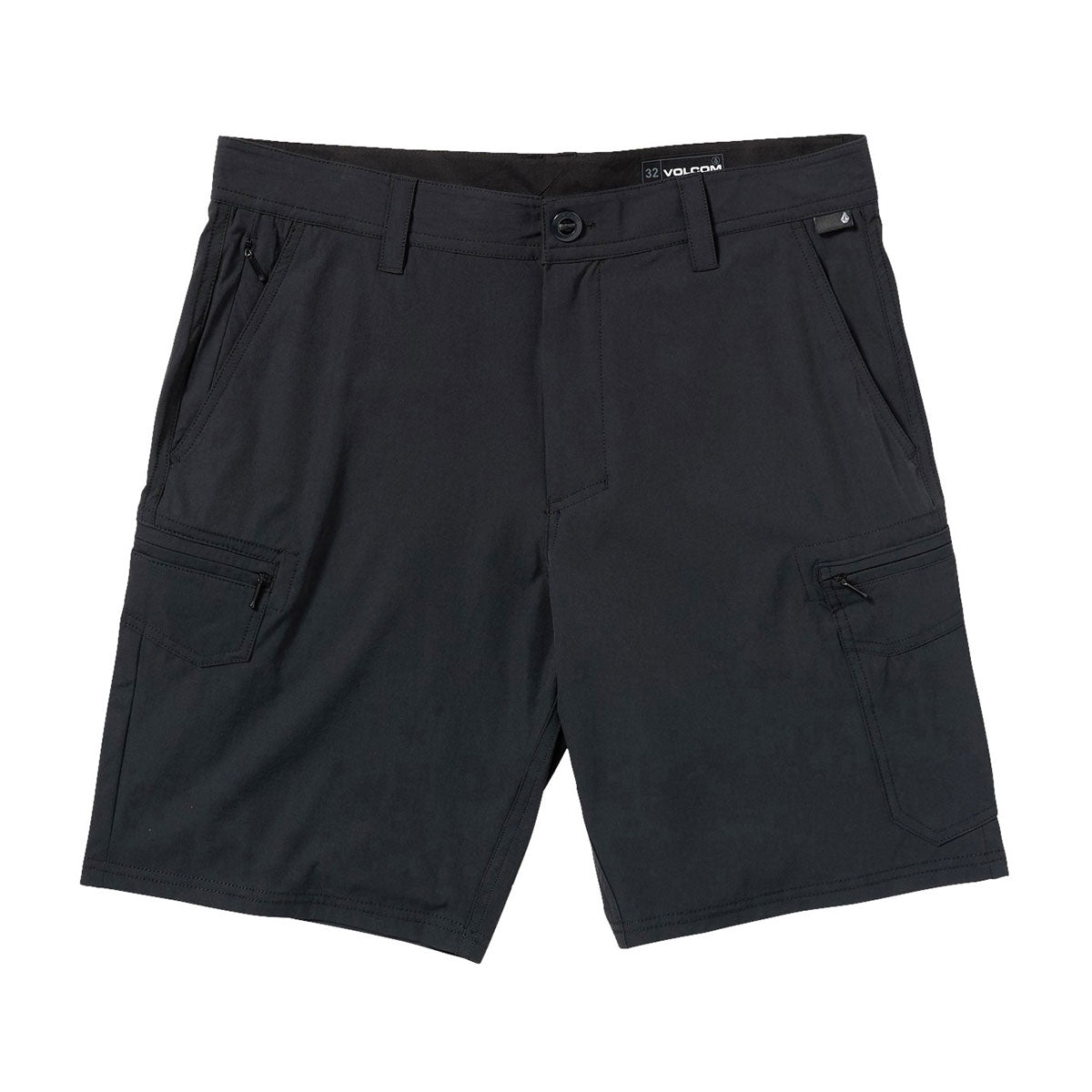 Volcom Cashed In Cargo Hybrid 20 Shorts - Black image 1