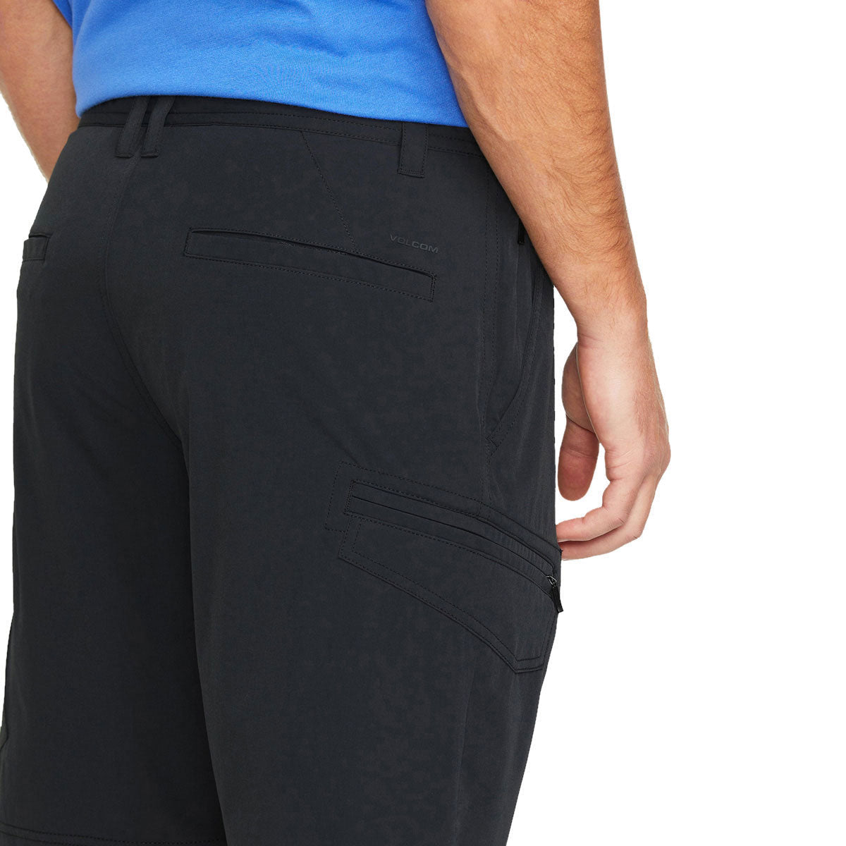 Volcom Cashed In Cargo Hybrid 20 Shorts - Black image 5