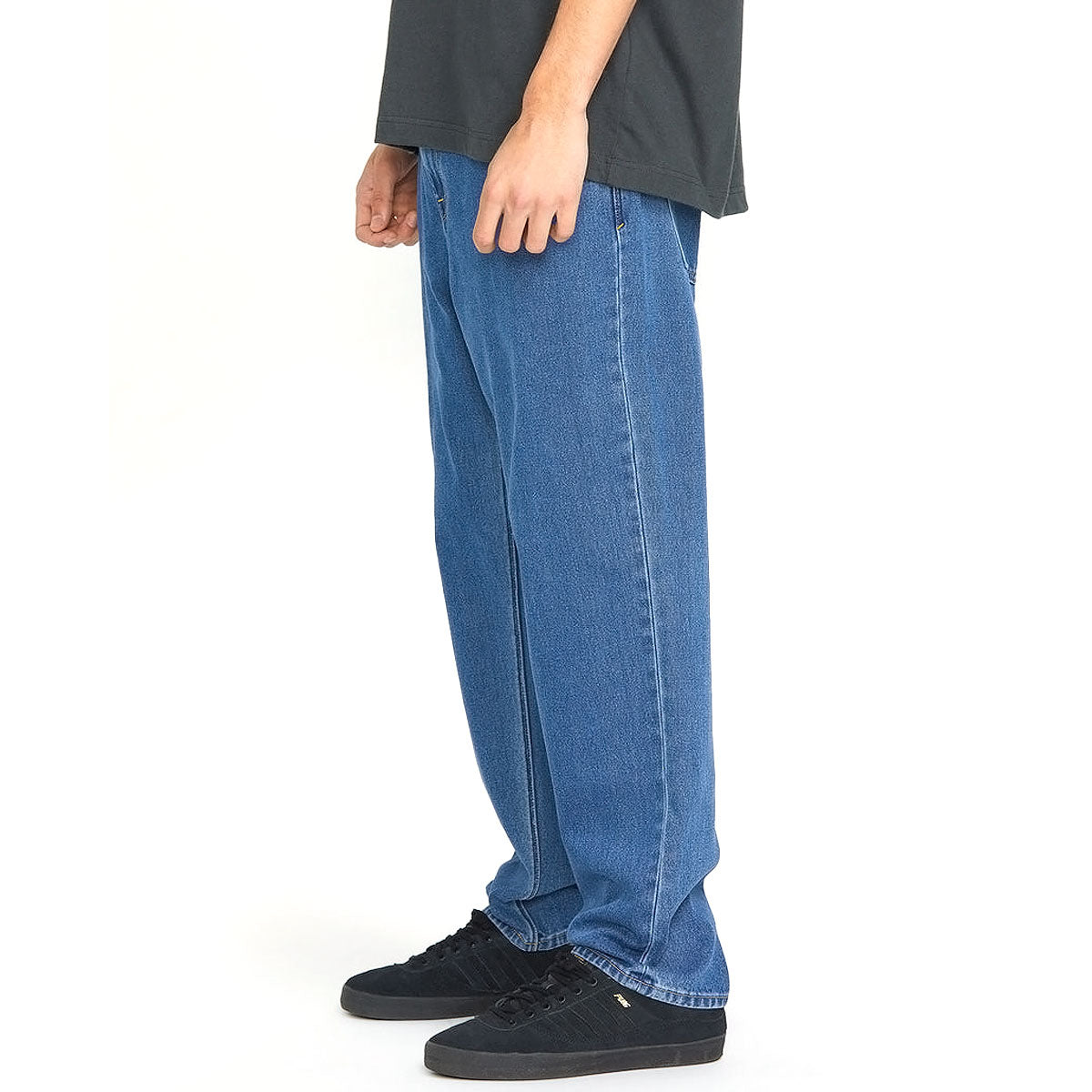 Volcom Modown Tapered Denim Jeans - Standard Issue Blue image 3