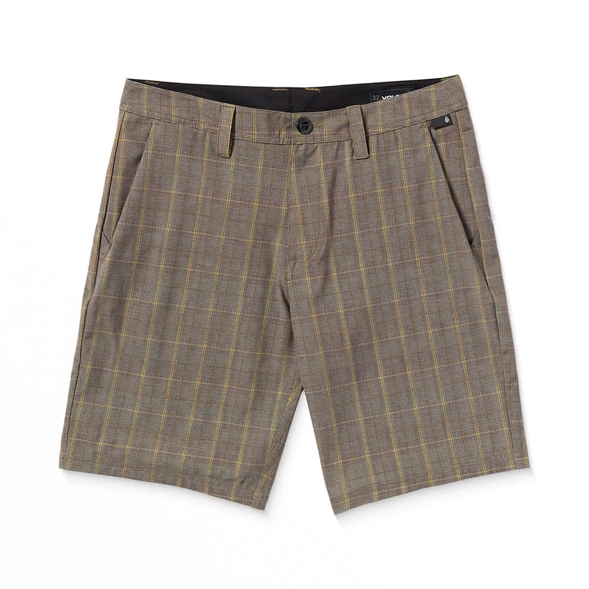 Volcom Mix Frickin Cross Shred 20 Shorts - Dark Khaki image 1