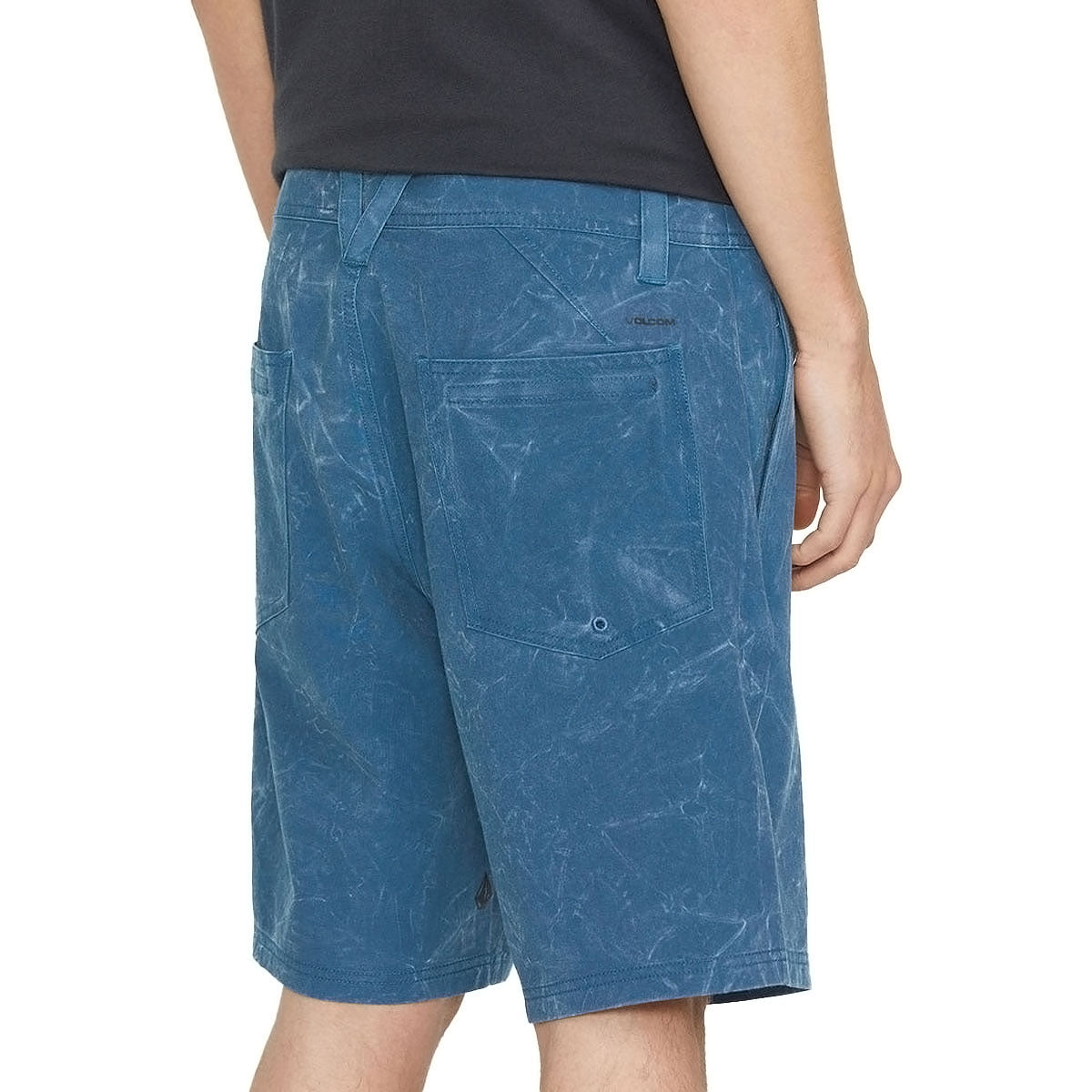 Volcom Stone Faded Hybrid 19 Shorts - Deep Blue image 4