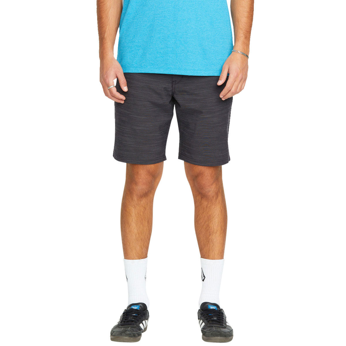 Volcom Slub Frickin Cross Shred Hybrid 20 Shorts - Black image 3