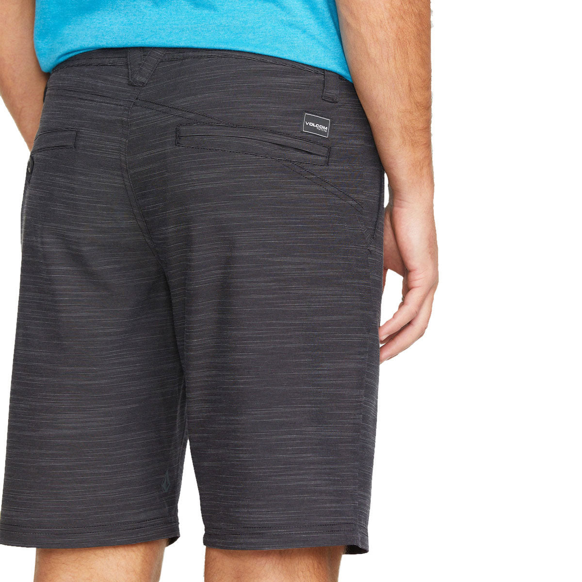 Volcom Slub Frickin Cross Shred Hybrid 20 Shorts - Black image 5