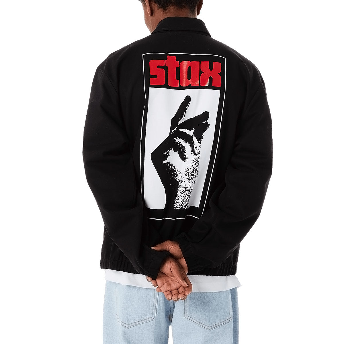 HUF Stax Jacket - Black image 1