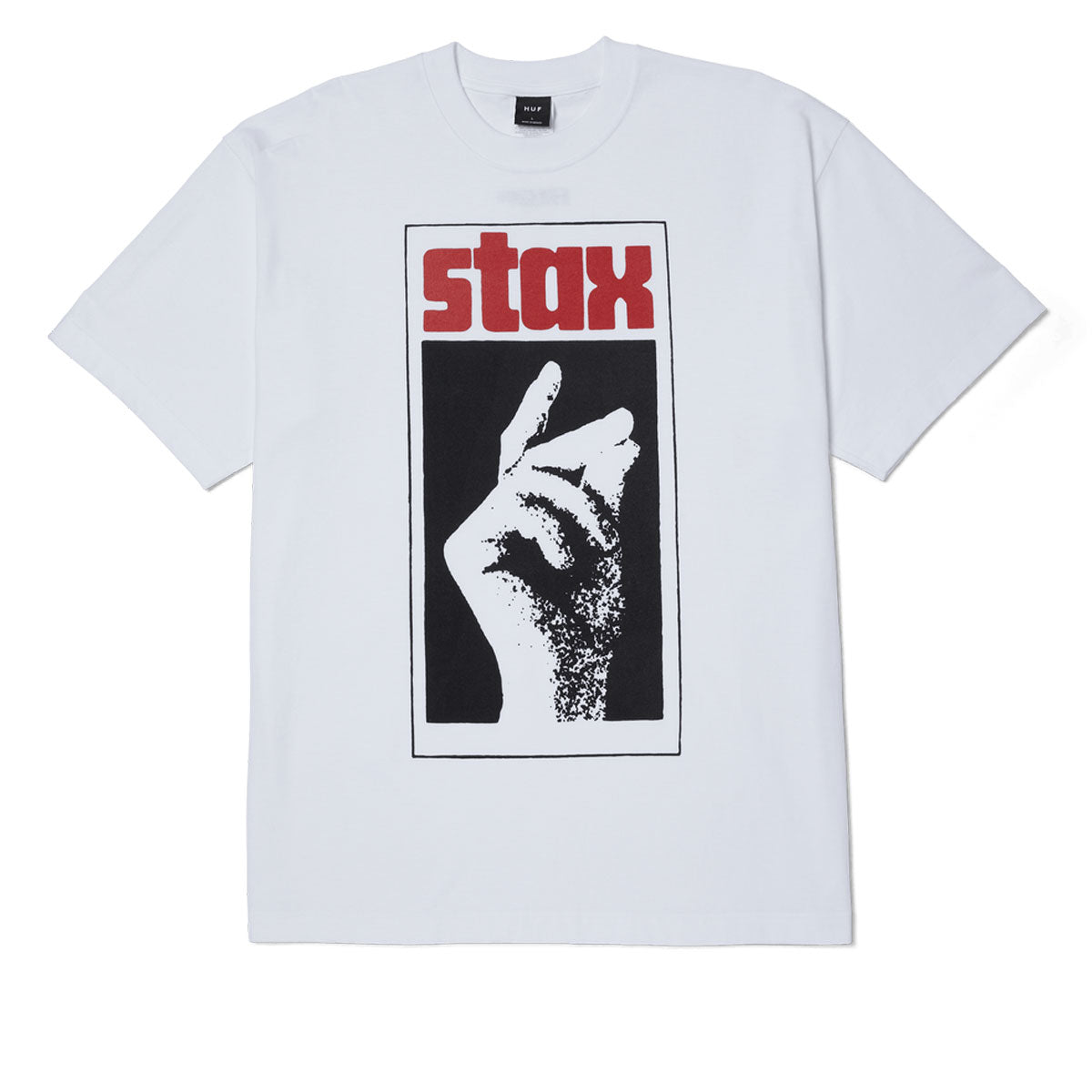 HUF Stax Snap T-Shirt - White image 1