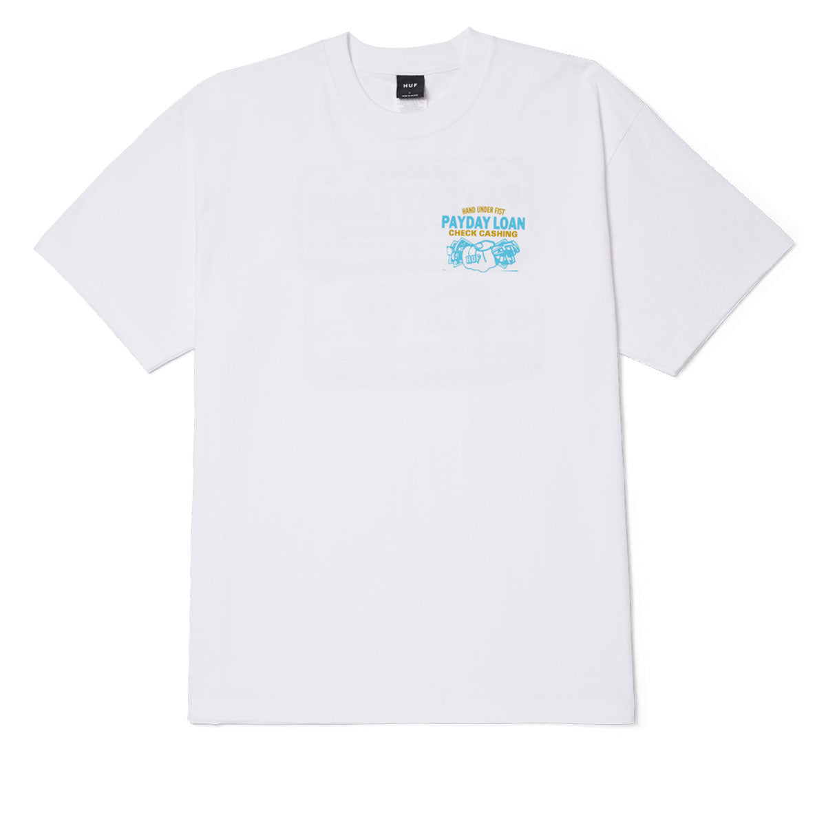 HUF Pay Day T-Shirt - White image 1