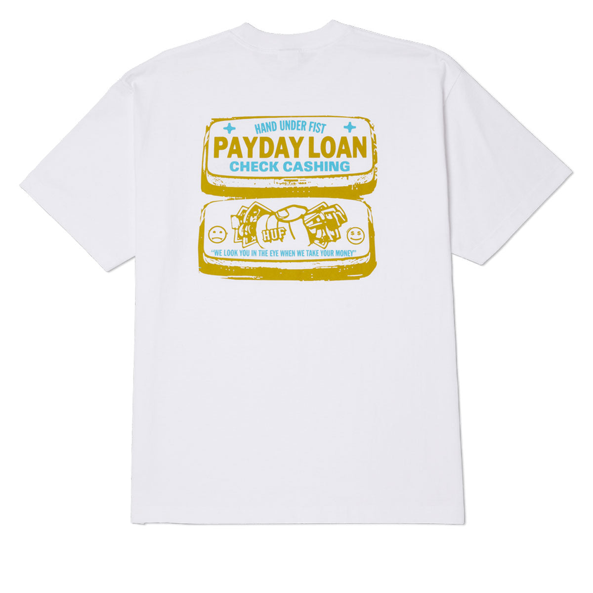 HUF Pay Day T-Shirt - White image 2
