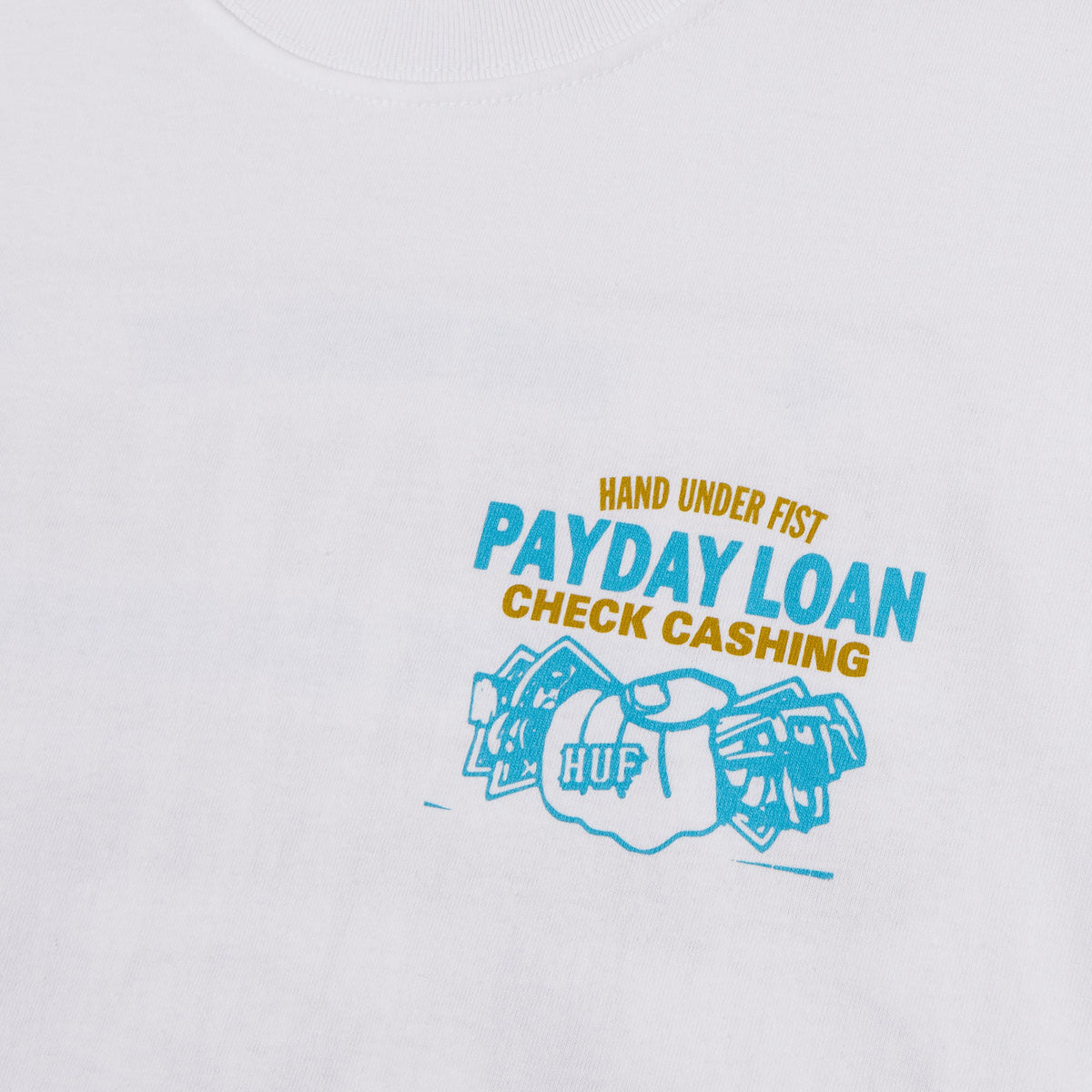 HUF Pay Day T-Shirt - White image 3