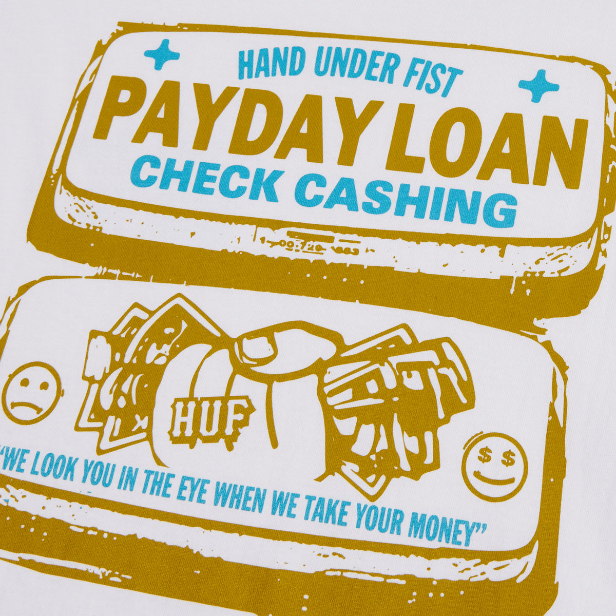 HUF Pay Day T-Shirt - White image 4