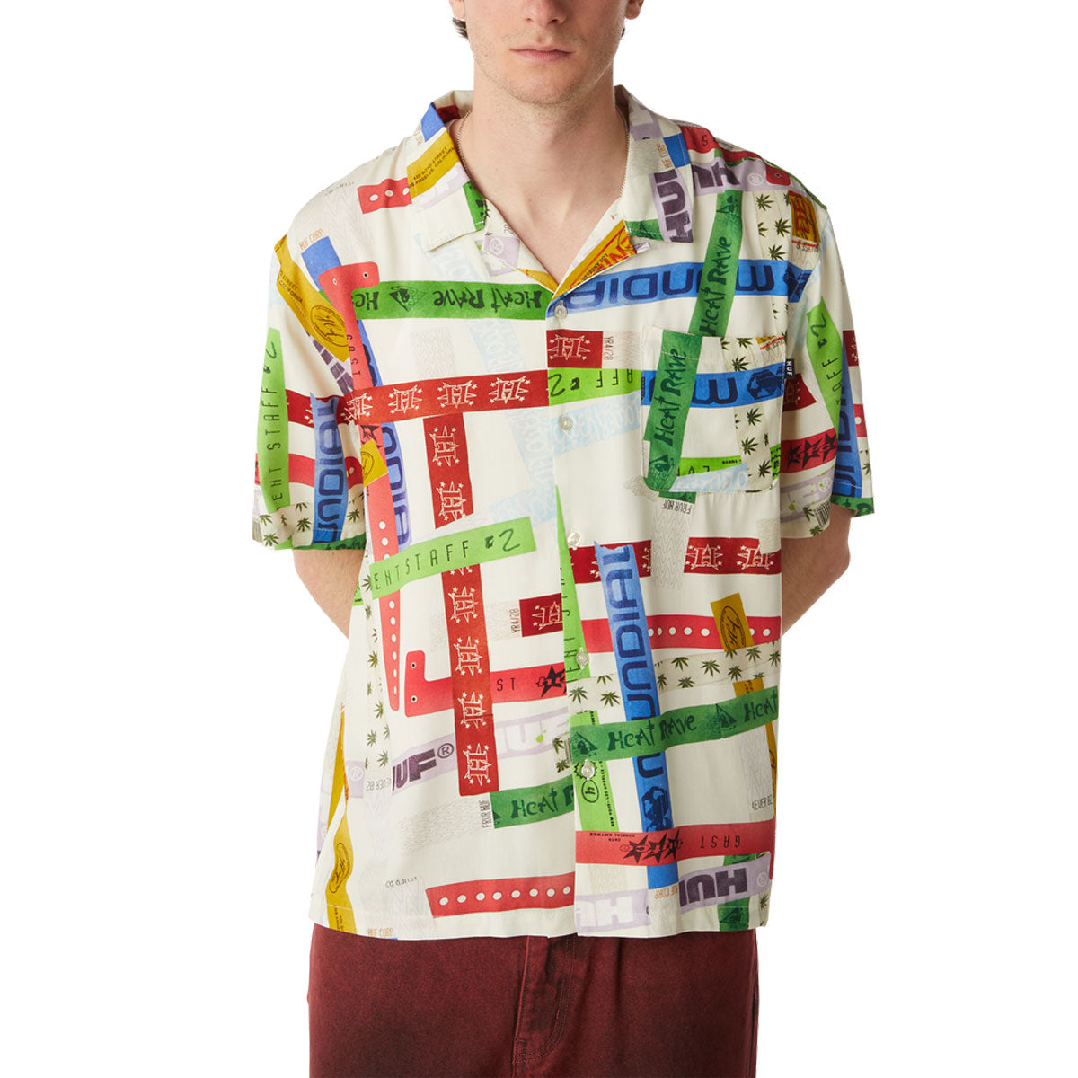 HUF Admission Resort Shirt - Multi image 1