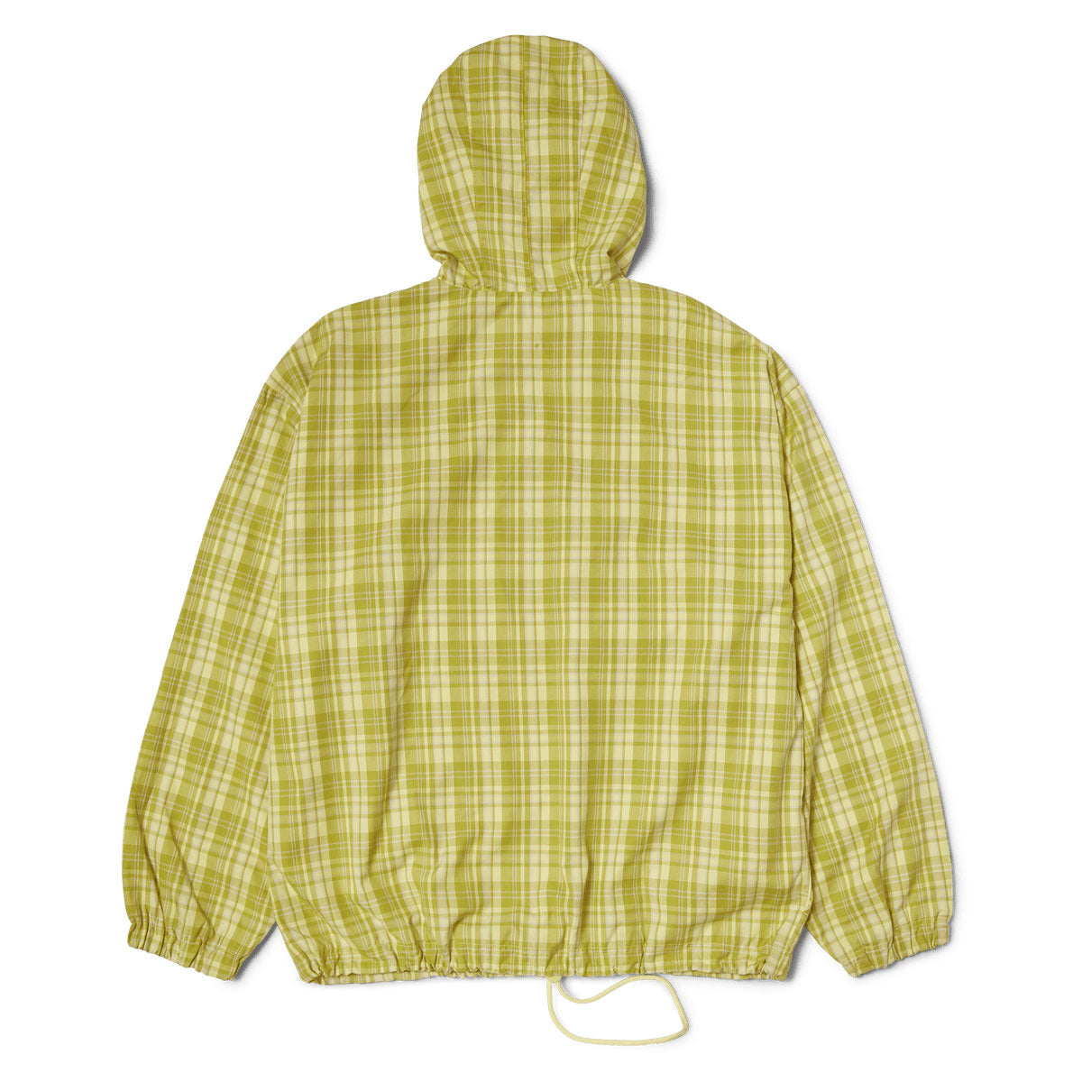 HUF Rivington Plaid Anorak Jacket - Tarragon image 3