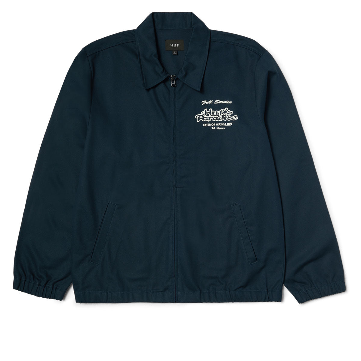 HUF Full Service Shop Jacket - Navy image 2
