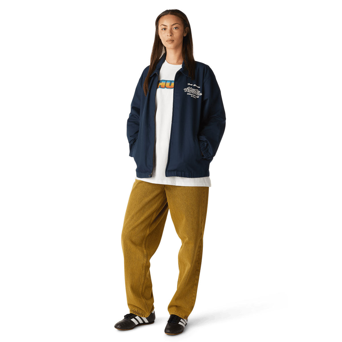 HUF Full Service Shop Jacket - Navy image 5