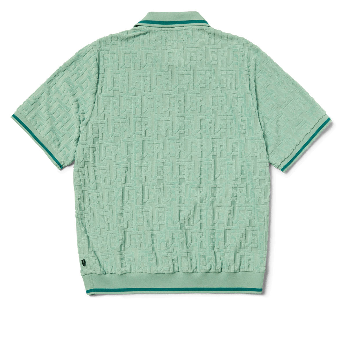 HUF Tether Jacquard Terry Shirt - Jade image 4