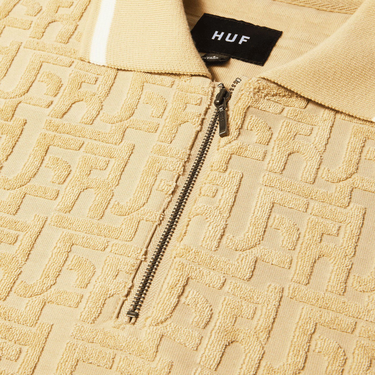 HUF Tether Jacquard Terry Shirt - Twill image 3