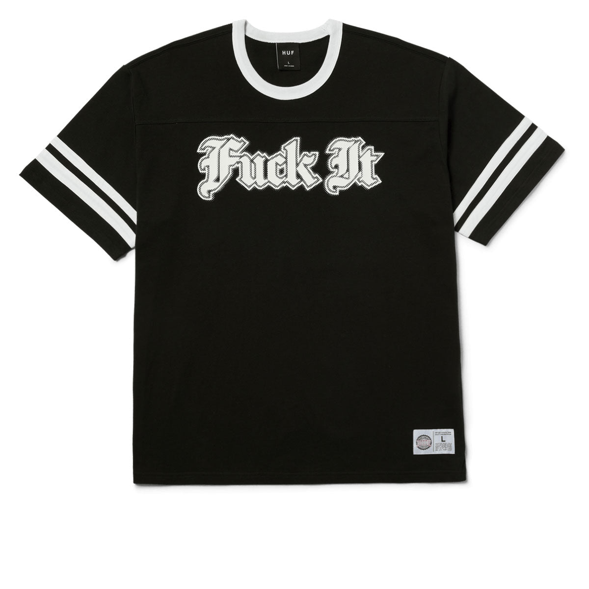 HUF Ives Football Jersey - Black image 2