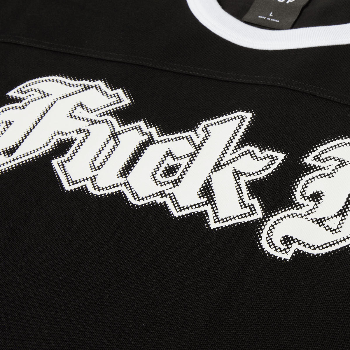 HUF Ives Football Jersey - Black image 4