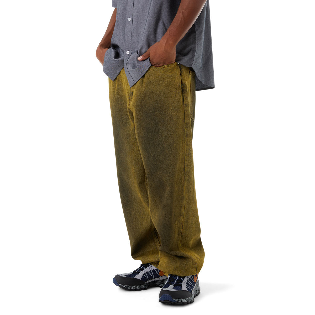 HUF Cromer Washed Jeans - Tarragon image 4