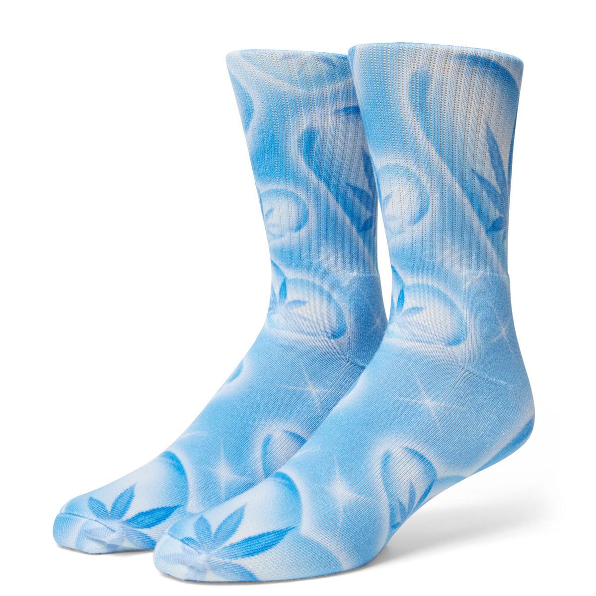 HUF Love In The Air Plantlife Socks - Pool Blue image 1