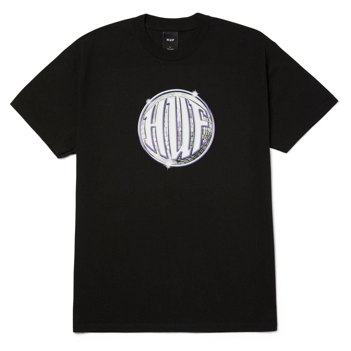 HUF D Zone T-Shirt - Black image 1