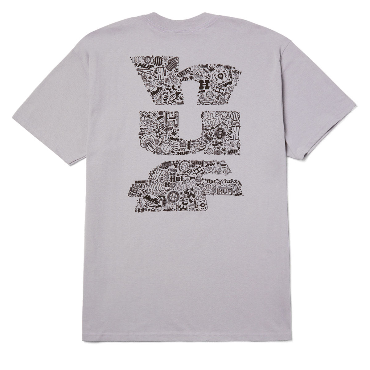 HUF Metablast T-Shirt - Dust Purple image 2