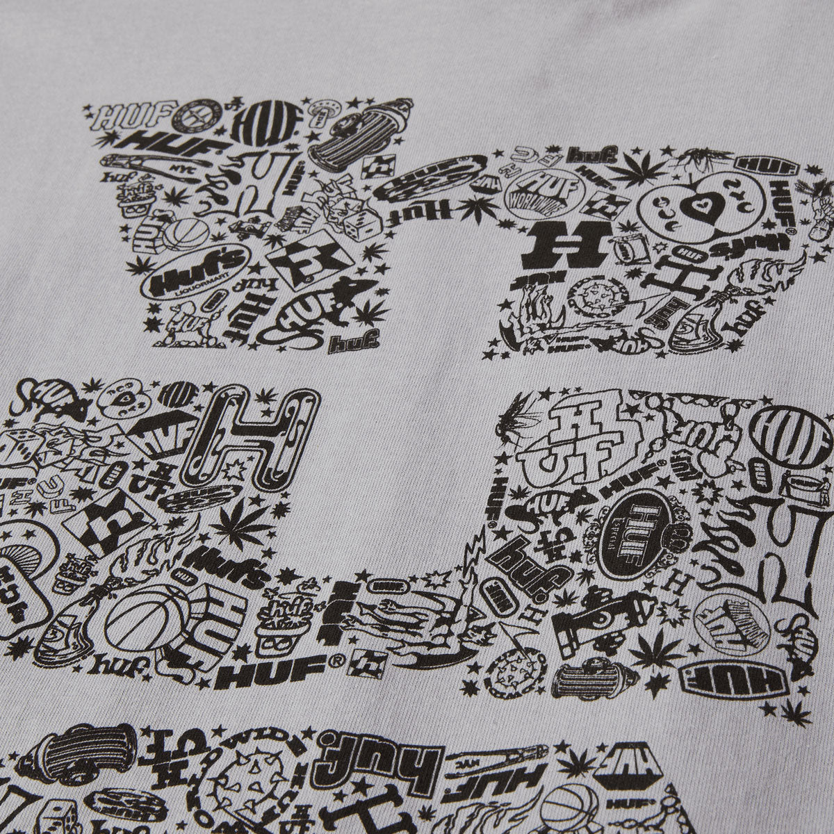 HUF Metablast T-Shirt - Dust Purple image 3