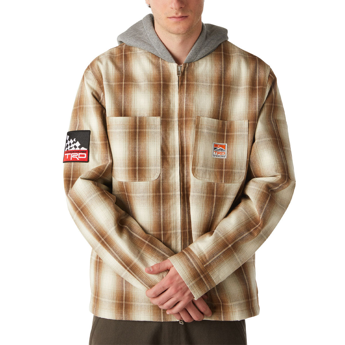 Huf x Toyota Winslow Shacket Jacket - Natural image 3