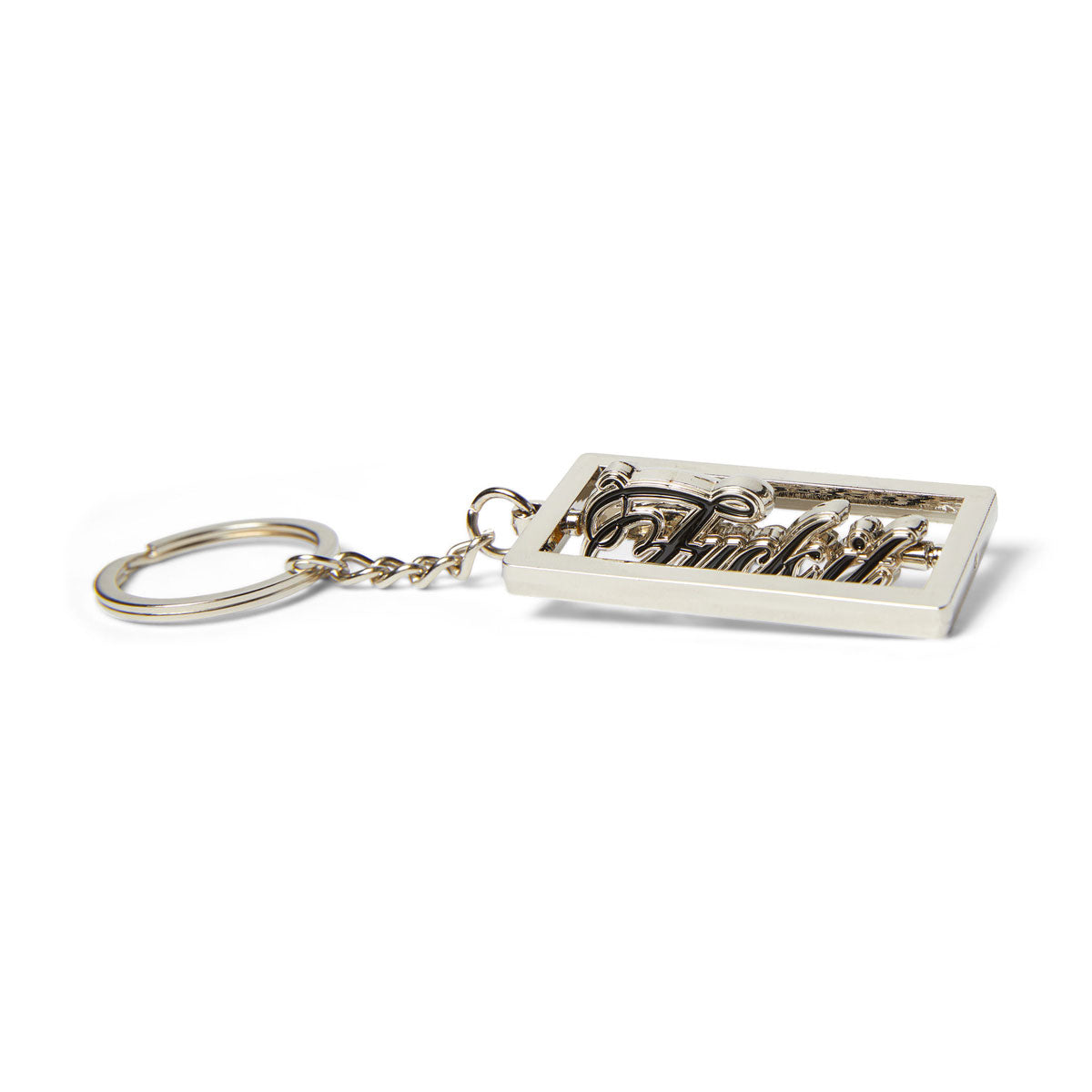 Huf Emblem Keychain - Silver image 2