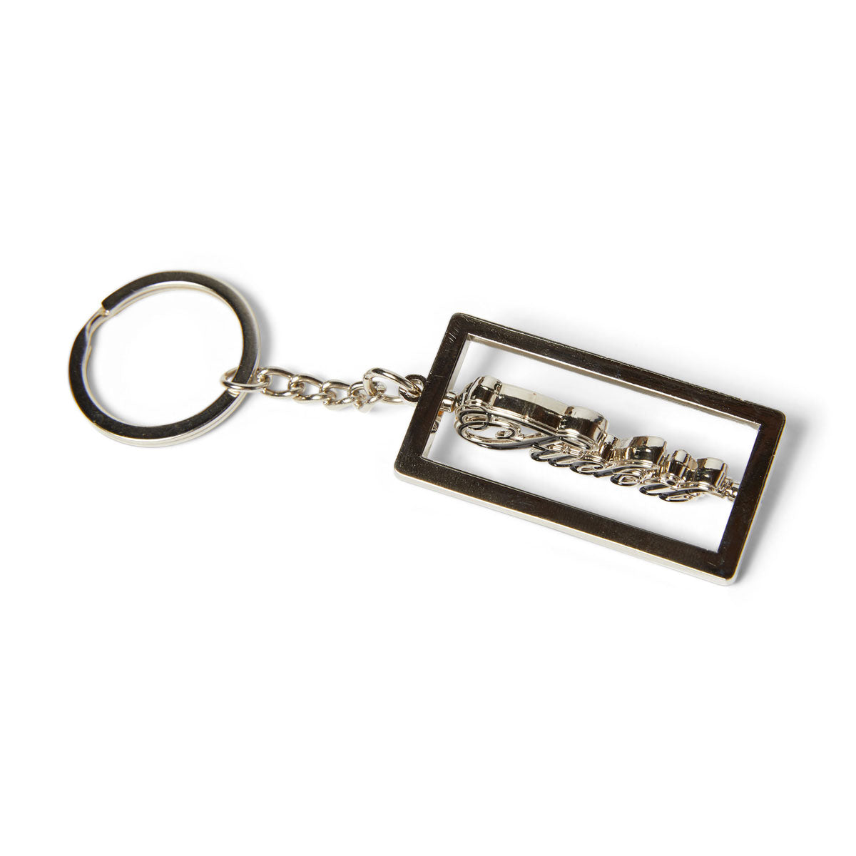 Huf Emblem Keychain - Silver image 3