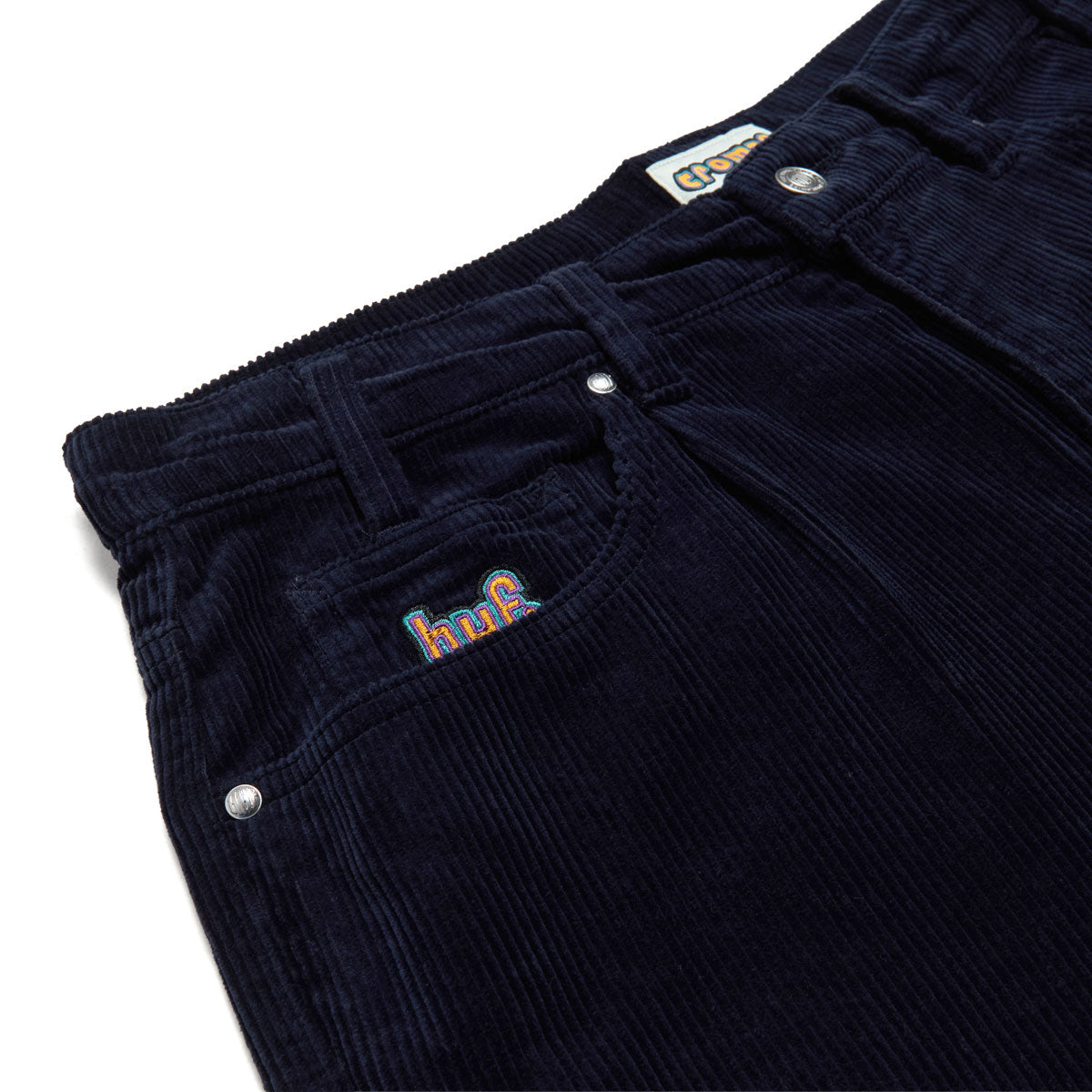 HUF Cromer Corduroy Pants - Navy image 3