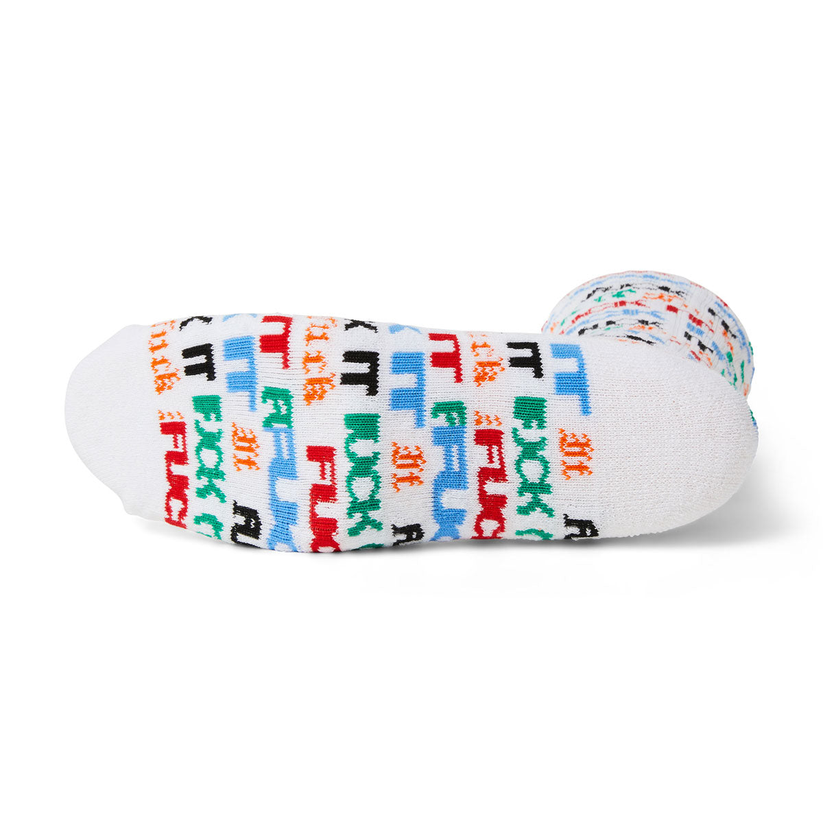 HUF Fuck It Flyer Socks - White image 2