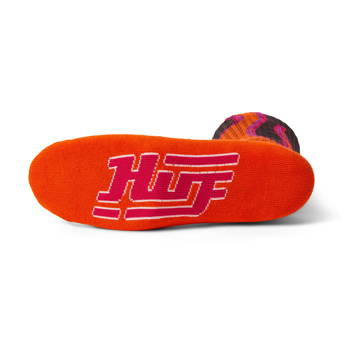 HUF Exhaust Crew Socks - Brown image 2