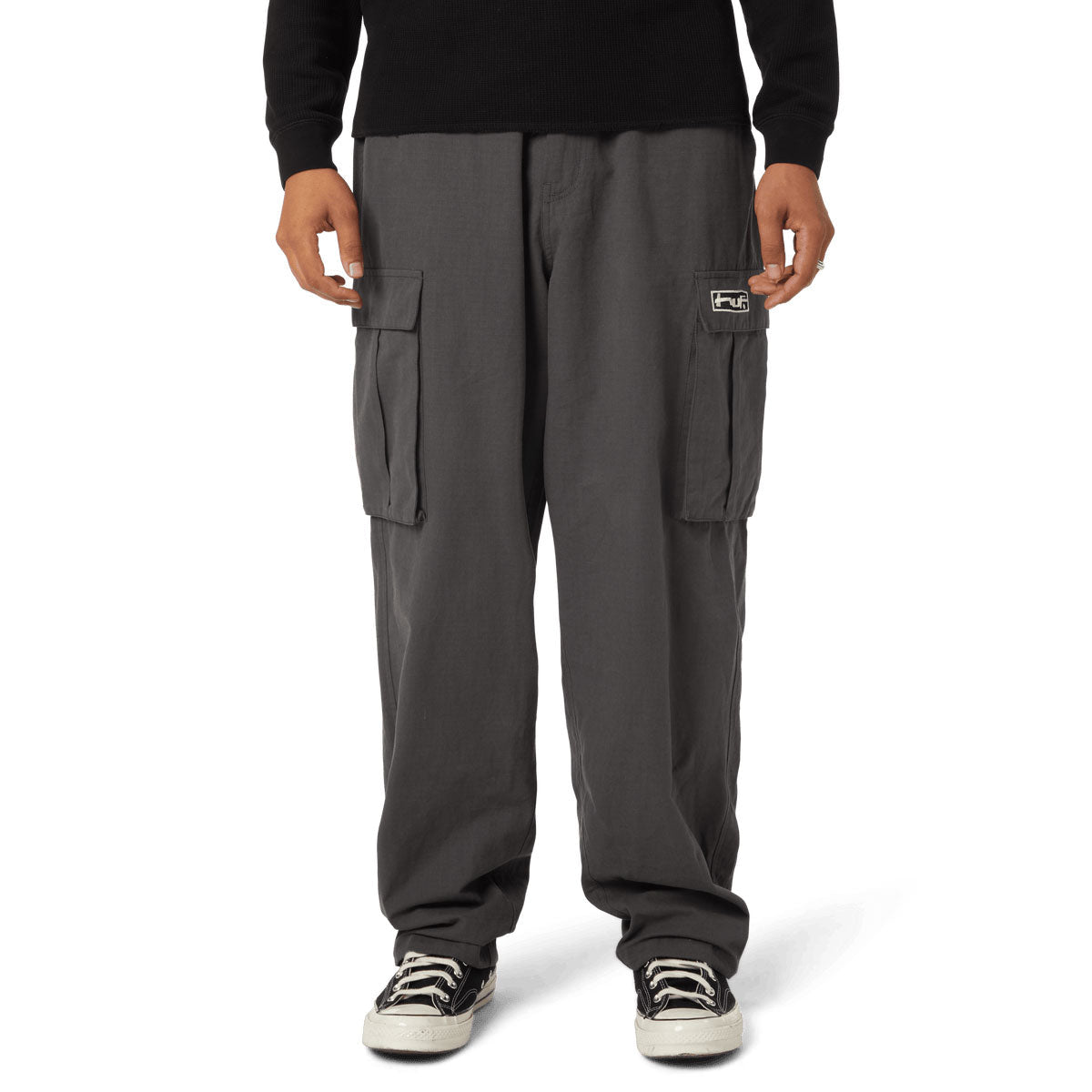 HUF Mateo Cargo Pants - Black image 1