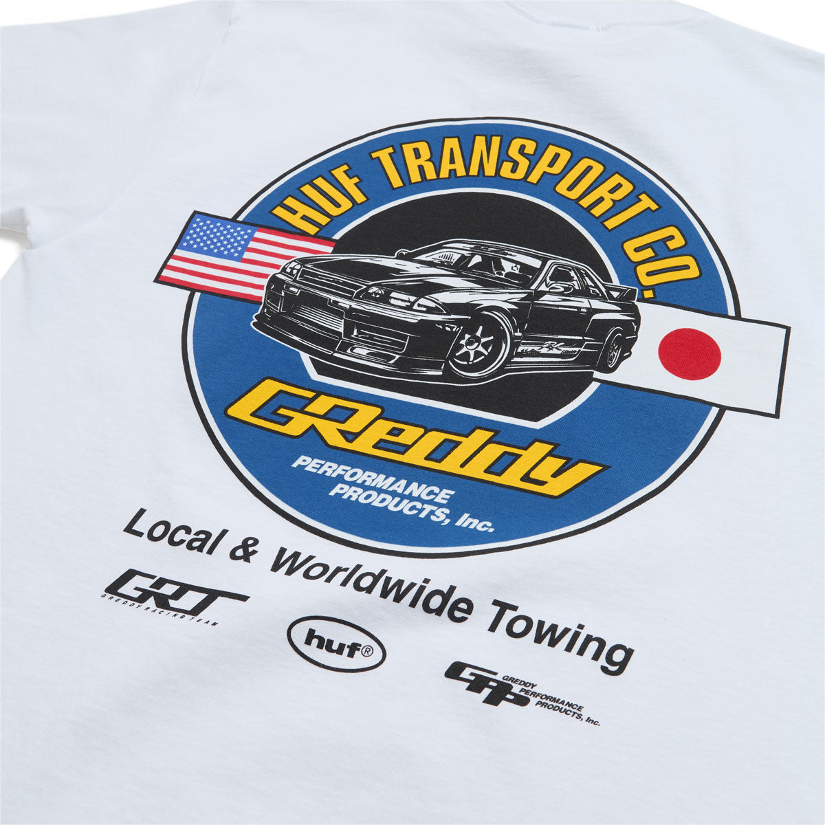 HUF x Greddy Transport T-Shirt - White image 4