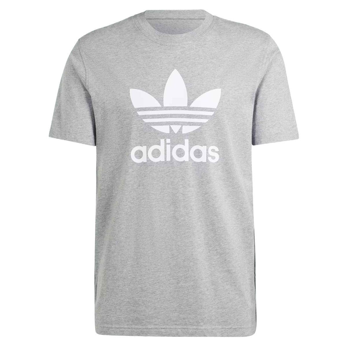 Adidas Trefoil T-Shirt - Medium Grey Heather image 1