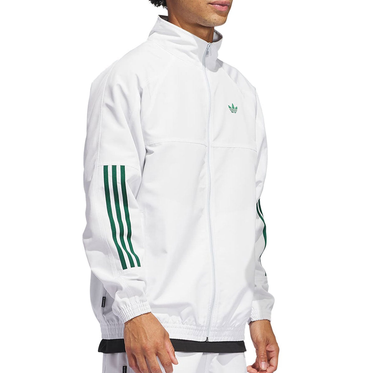 Adidas Gatsele Track Jacket - Crystal White/Dark Green image 2