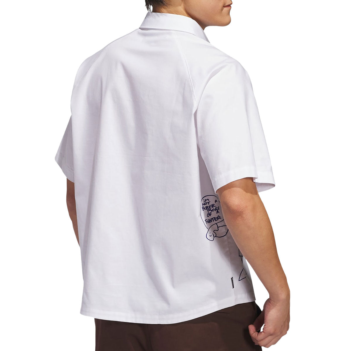 Adidas Shmoo CS Button Up Shirt - White image 3