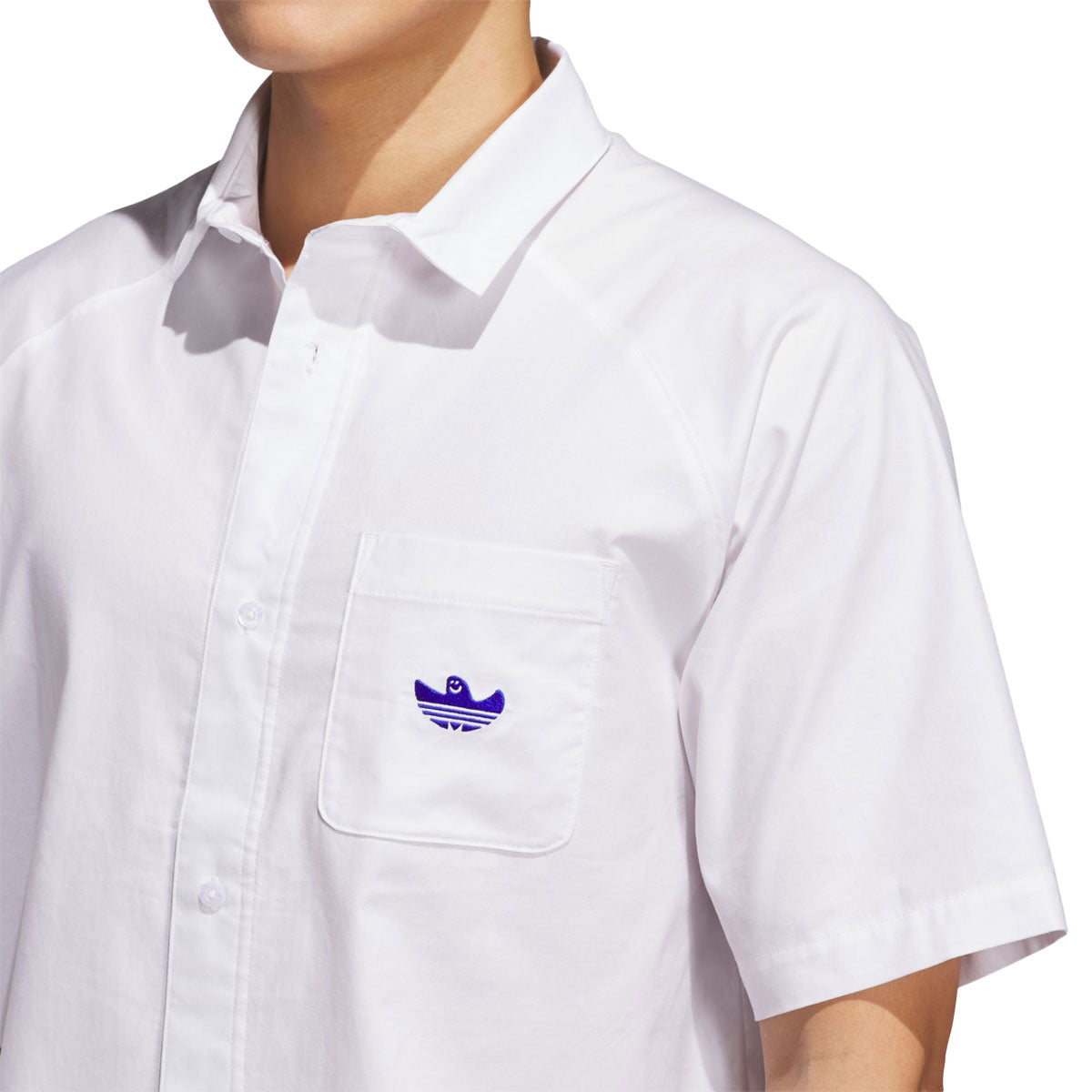 Adidas Shmoo CS Button Up Shirt - White image 4