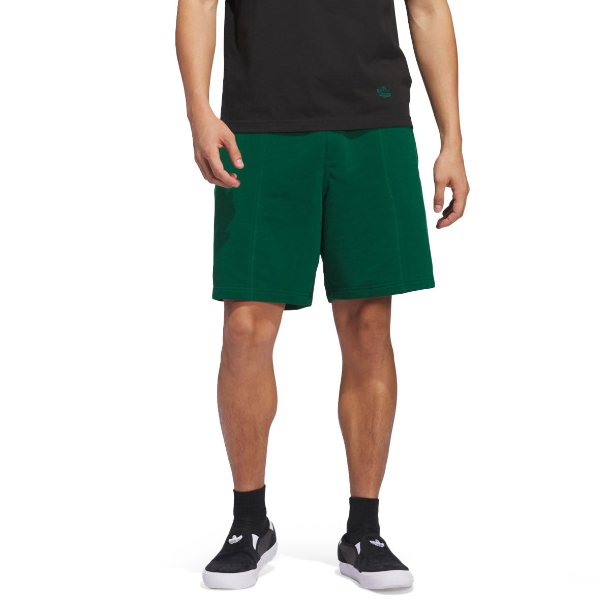 Adidas Shmoo FW Shorts - Dark Green/Black image 3