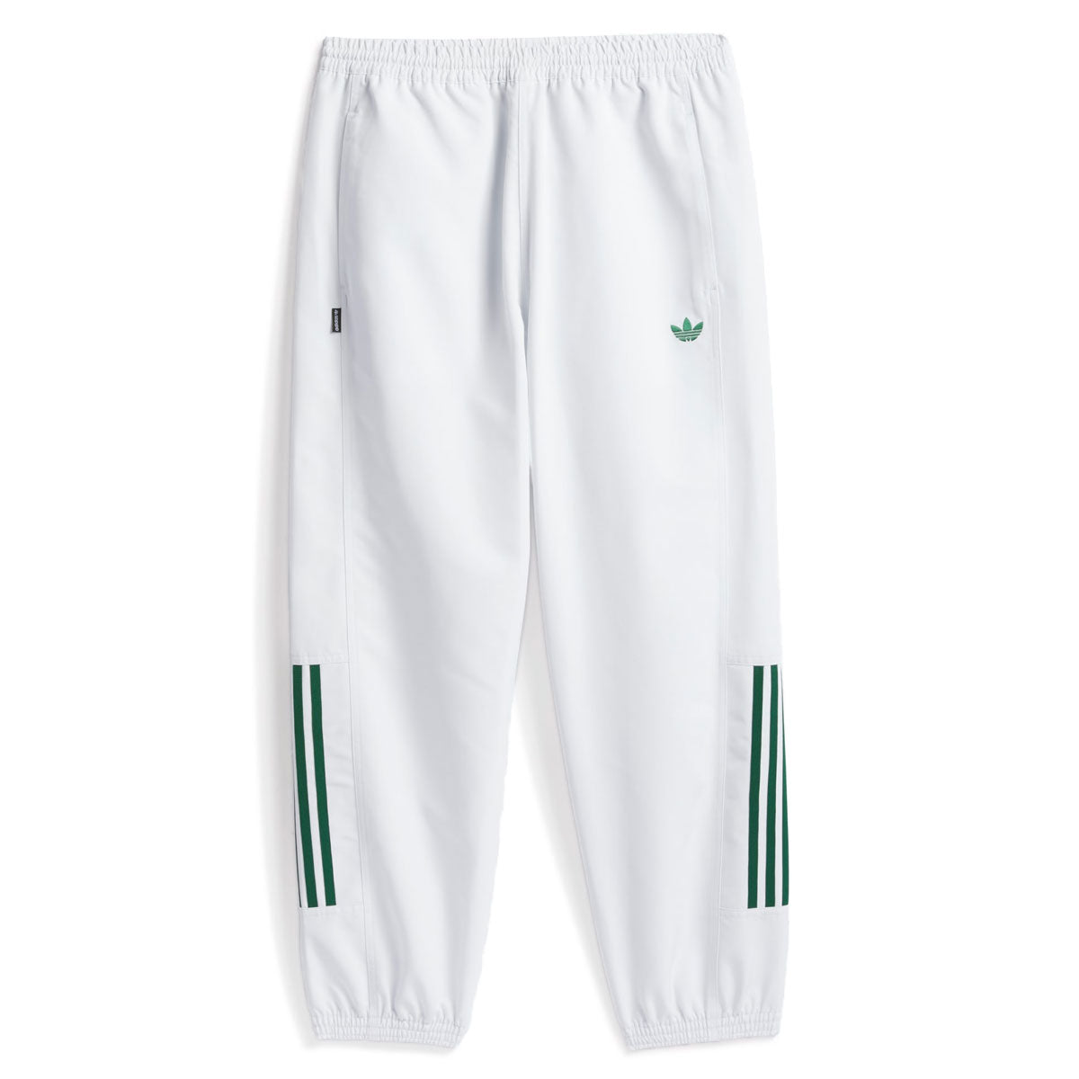Adidas Gatsele Track Pants - Crystal White/Dark Green image 1