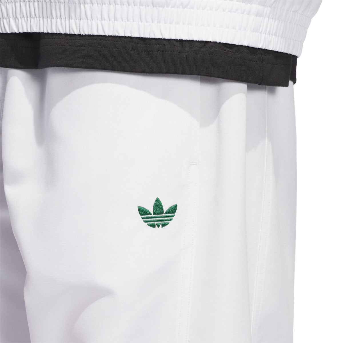 Adidas Gatsele Track Pants - Crystal White/Dark Green image 5