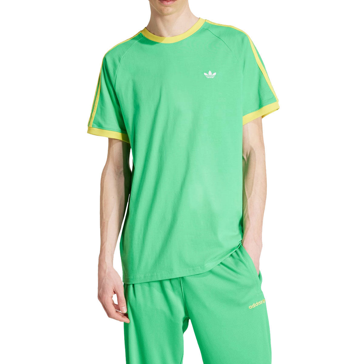 Adidas Monogram Cali T-Shirt - Energy Green image 2