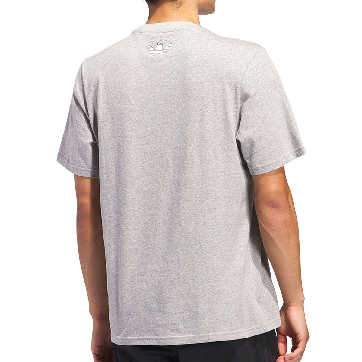 Adidas HJ Stretch T-Shirt - Medium Grey Heather image 3