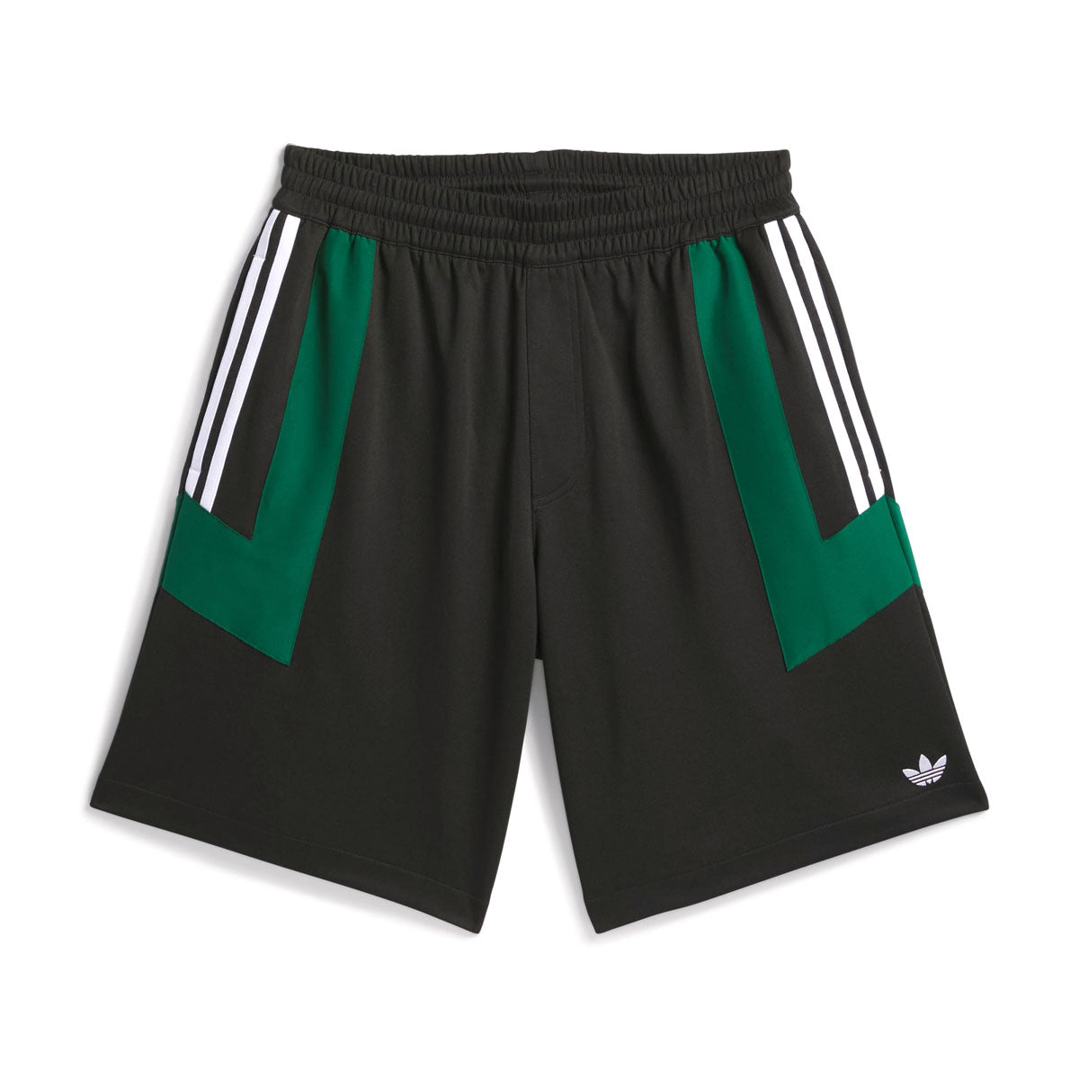 Adidas Football Shorts - Black/Dark Green/White image 1