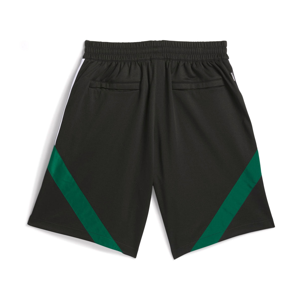 Adidas Football Shorts - Black/Dark Green/White image 2