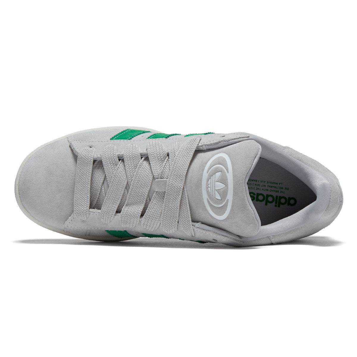 Adidas Campus 00s Shoes - Grey/Green/Off White image 3